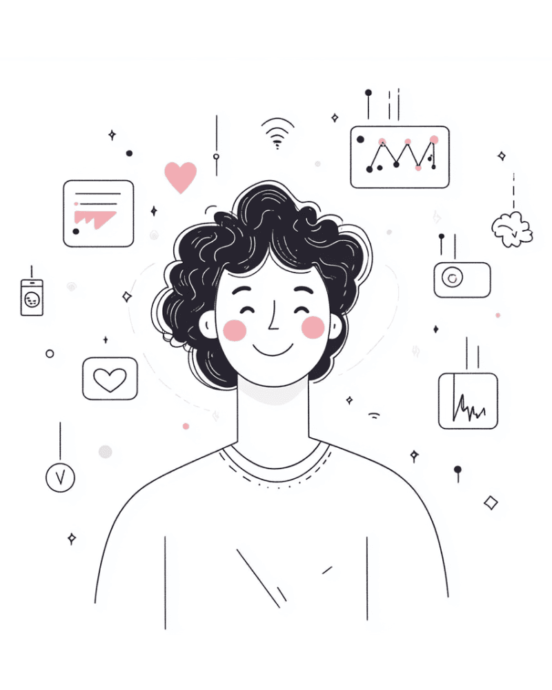 Illustrazione corso Google Digital Wellbeing